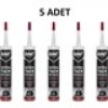 Selsil Ultra Tack Beyaz Silikon 290 ml 5 Adet