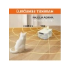 Sensörlü Akıllı Kedi Su Sebili, Otomatik Su Pınarı, Beyaz