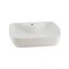 Seramiksan Lucida Oval Beyaz Delikli Lavabo 55 cm A002561H