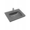 Seramiksan Saturn Mat Antrasit Etajer Uyumlu Lavabo 60 cm A142011K
