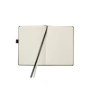 Sert Kapaklı Lastikli Çizgili Defter, 14x20 cm Boyutunda Kalın Yapraklı
