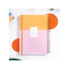 Sert Kapaklı Lastikli Not Defteri - 20x28 cm