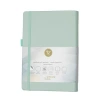 Sert Kapaklı Noktalı Defter, 14x20 cm - Mint Yeşil