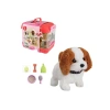 Sesli Işıklı Hareketli Köpek Seti, Taşıma Çantası ile
