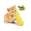 Sesli Peluş Kedi Oyuncak Sarı Eğlenceli ve Dayanıklı