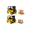 Sesli ve Işıklı 24 cm Forklift Oyuncak, Maxx Wheels ile Eğlenceli Oyun
