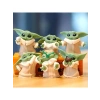 Sevimli Bebek Yoda Biblo Koleksiyonu, 6lı Set ile Dekoratif Hediyelik Eşya