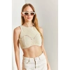 Shade Crop Triko Bluz