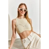 Shade Crop Triko Bluz