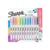Sharpie S-Note Fosforlu Kalem; Kesik uç; 12li Karışık Renk