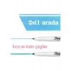 Sharpie S-Note Fosforlu Kalem; Kesik uç; 12li Karışık Renk