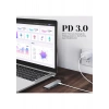 Shaza 8in1 USB Type-C Hub Port Adaptör HDMI USB Ethernet Pd Girişli