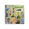 Shrek Temalı Sticker Seti, Laptop ve Telefon için Eğlenceli Etiket
