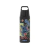 SIGG - Paslanmaz Çelik Çocuk Su Şişesi - Shield One Disney Lilo & Stitch - Gazlı İçecekler için Uygun - Sızdırmaz - Tüy - Hafif - BPA İçermez - Spor ve Okul - Siyah - 0,75 L