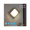 Şık LED Duvar Aplik, 15W, 1500 Lümen, 3200k, Gün Işığı, IP44, Siyah