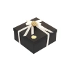 Şık Siyah Dekoratif Hediye Kutusu