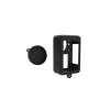 Silikon Koruma Kılıfı Seti, DJI Osmo Action 3/4 Uyumlu, Siyah