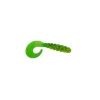 Silikon Kurt Sahte Balık, Yeşil Renk, 8 cm (2 Adet)