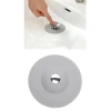 Silikon Lavabo Süzgeci, Kilitli Küvet Tıkacı