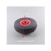 Şişme Havalı Taşıma Arabası, Plastik Jantlı Siboplu, 260x85 mm