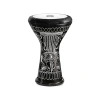 Siyah 44,5 cm El Gravürü Darbuka, Estetik ve Kaliteli Ses