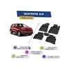 Siyah 4D Havuzlu Paspas, 2016-2021 Kia Sportage ile Uyumlu