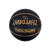 Siyah/Altın Basketbol Topu, Yüksek Kalite ve Dayanıklı