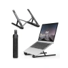 Siyah Alüminyum Notebook Laptop Standı, Taşıma Çantasıyla
