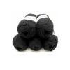 Siyah Amigurumi İpi Seti - 5 Adet