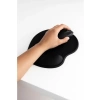 Siyah Bilek Destekli Ergonomik Mouse Pad