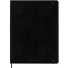 Siyah Çizgili Defter XL Boy, Yumuşak Kapak