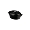Siyah Metal Oval Mini Tencere, Kullanışlı ve Şık