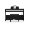 Siyah Renkli Dijital Piyano, Modern Tasarım