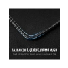 Siyah Renkli Gaming Mouse Pad, 70x30 cm Boyutunda Dikişli Kenar Tasarımı ile Konforlu Kullanım