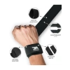 Siyah Renkli Padded Lifting Straps, Dayanıklılık ve Güç İçin