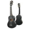 Siyah Soprano Ukulele ile Taşıma Çantası ve Pena Seti