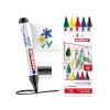 Siyah Tekstil Kalemi, 5 Adet Set, 2-3 mm Uç