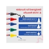 Siyah Tekstil Kalemi, 5 Adet Set, 2-3 mm Uç