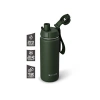 Sızdırmaz Çelik Termos - 500 ml Kapasite ile Yeşil Renk