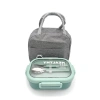 Sızdırmaz ve BPAsız Çok Bölmeli Termal Çelik Lunch Box, Isı Yalıtımlı