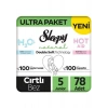 Sleepy Natural Double Soft 5 Numara Junior 78li Bebek Bezi