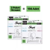 Sleepy Natural Double Soft Ultra Paket Bebek Bezi 5 Numara Junior 156 Adet