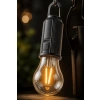 Solar Şarjlı Kamp Lambası, Taşınabilir LED Ampul ile