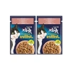Somon ve Karides Aromalı Kedi Yaş Yiyecek, 85 gr 2li Paket