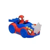 Spidey Web Crawler Aksiyon Figürü ve Oyuncak Araba Seti