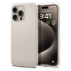 Spigen Apple iPhone 15 Pro Max ile Uyumlu Kılıf Liquid Air Natural Titanium - ACS07212
