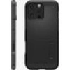 Spigen Apple iPhone 16 Pro ile Uyumlu Ekstra Dayanıklı MagSafe Kılıf Tough Armor Ai T Force Kamera Butonu Hava Kanalı Teknolojisi™ Askeri Sınıf Koruma MagFit KickStandlı Black Katman Kapak - ACS08510