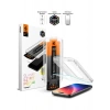 Spigen Apple iPhone 17 Pro Max / 16 Pro Max ile Uyumlu Cam Ekran Koruyucu AluminaCore™ iyonlaştırılmış Güçlendirilmiş Cam Teknolojisi Anti-Dust Uygulama Kolay Kurulum GLAS.tR EZ Fit Pro HD - AGL10095
