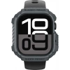 Spigen Apple Watch 46mm Seri 11/10 ile Uyumlu Kılıf Rugged Armor 2 Matte Black - ACS10499