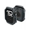 Spigen Apple Watch 46mm Seri 11/10 ile Uyumlu Kılıf Rugged Armor 2 Matte Black - ACS10499
